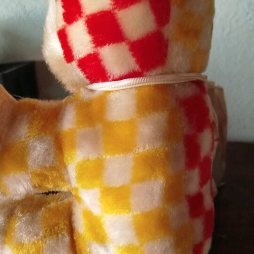 Clown plush doll from the 70s like new