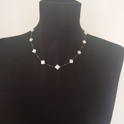 Princessa women's pendant necklace new, white
