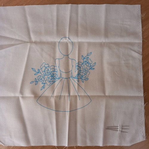 Embroidery kit new with instructions in English