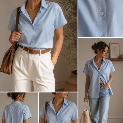 Shirt office look new, unworn