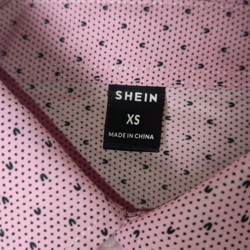 Men's shirt pink with pattern XS like new