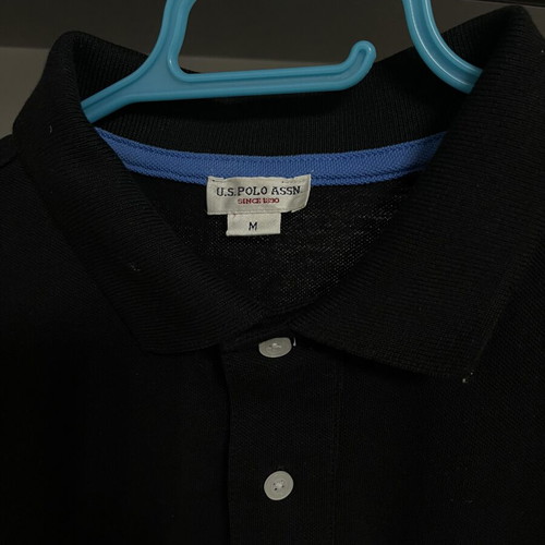 U.S. Polo Assn. men's shirt like new, black, size M
