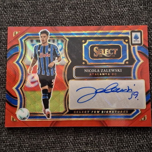 Nicola Zalewski Panini Select Serie A 2025-26 Red Parallel