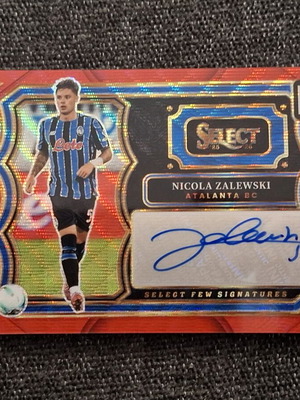 Nicola Zalewski Panini Select Serie A 2025-26 Red Parallel