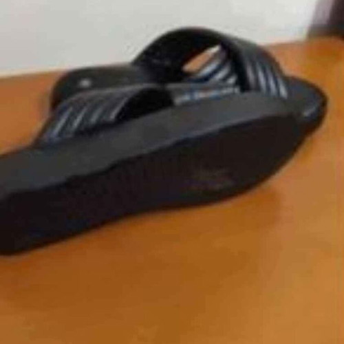 Flatform black sandals new, size 38