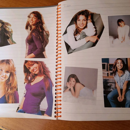 Britney Spears collection used with poster and insert