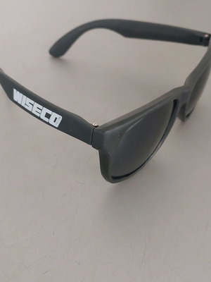Γυαλιά ηλίου Wiseco unisex μαύρο χρώμα