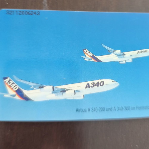 German phone card used