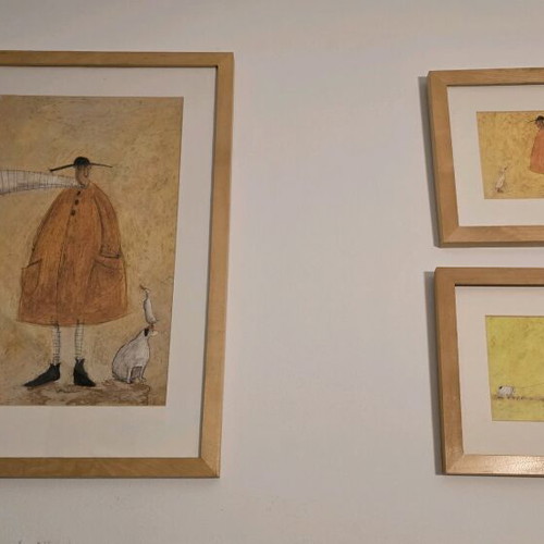 Decorative frames set in three sizes like new