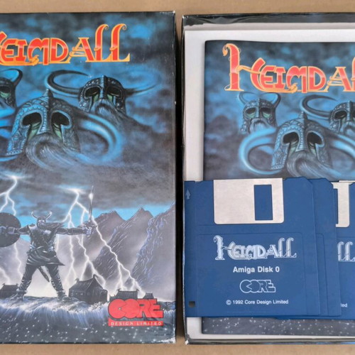 Heimdall Core Design Limited Amiga like new