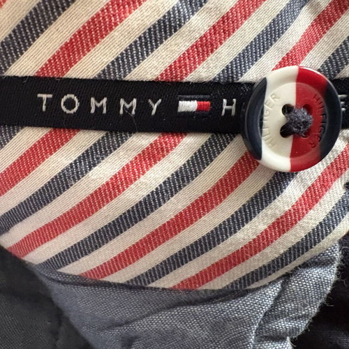 Tommy Hilfiger men's pants Denton chino stretch straight fit used, dark blue