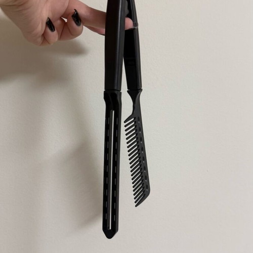 Hair Comb V-Shaped Tool for Straightening and Haircutting New
