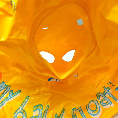 Inflatable baby float jumbo round used