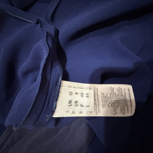 Victoria Beckham dress size 40 like new, dark blue, winter collection
