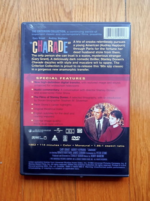 Charade (Ραντεβού στο Παρίσι) DVD μεταχειρισμένο, Criterion Collection