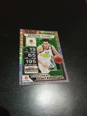 Dimitris Diamantidis Panathinaikos BC 2025-26 Panini Contenders EuroLeague card like new