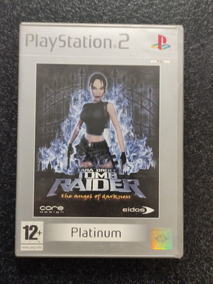 Lara Croft Tomb Raider The Angel of Darkness PS2 game, Platinum edition