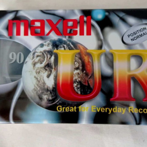 Maxell UR 90 Type I Cassette Tape sealed NOS