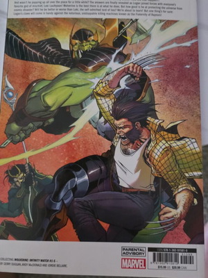 Wolverine Infinity Watch trade paperback like new