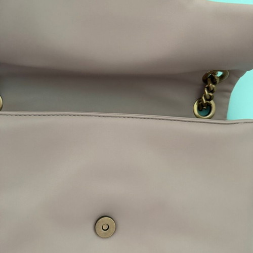 Roberto Cavalli beige shoulder bag like new with chain