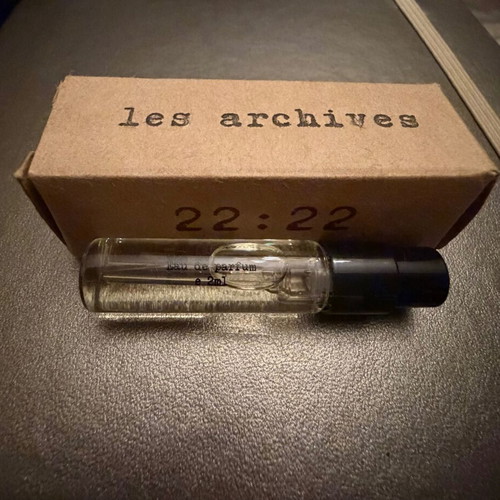 Les Archives 22:22 Eau de Parfum 2ml επίσημο τέστερ, καινούργιο