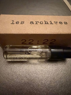 Les Archives 22:22 Eau de Parfum 2ml επίσημο τέστερ, καινούργιο