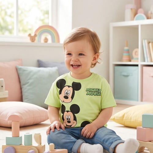 Mickey Mouse toddler t-shirt set new, size 24-36 months, 2 pack