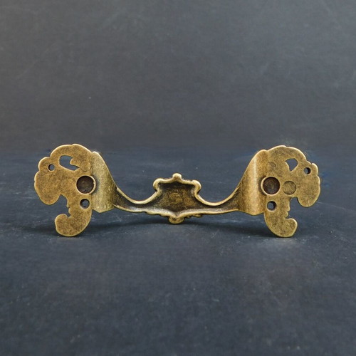 Furniture drawer handle bronze 10 cm