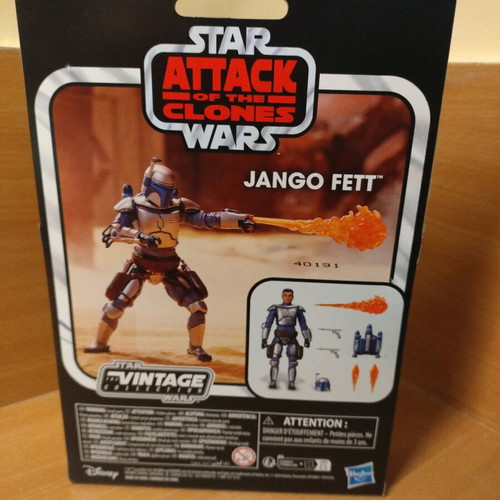 Star Wars Hasbro Vintage Collection 3.75 Deluxe Jango Fett figure new