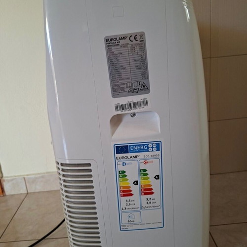 Eurolamp Zephyrus 12000 BTU portable air conditioner with WiFi like new