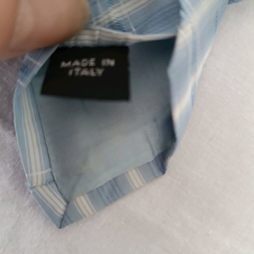 Bonaparte tie blue with white stripes like new