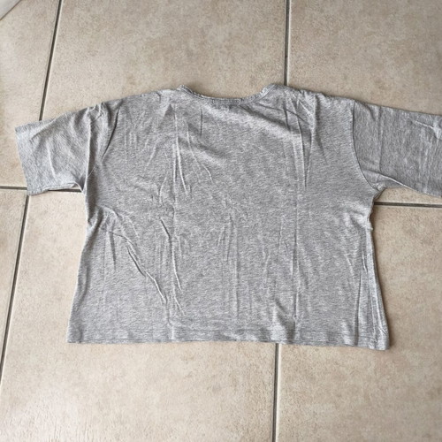 Crop top Zara gray like new, size S