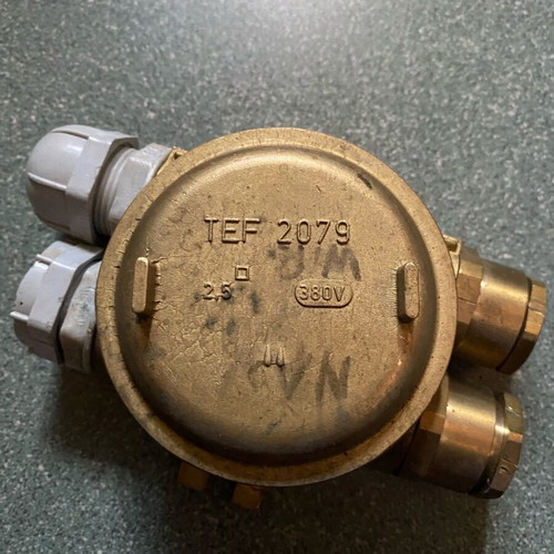 Ship bronze distribution box like new
