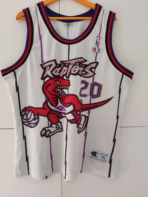 Toronto Raptors NBA jersey used, size XL, Damon Stoudamire