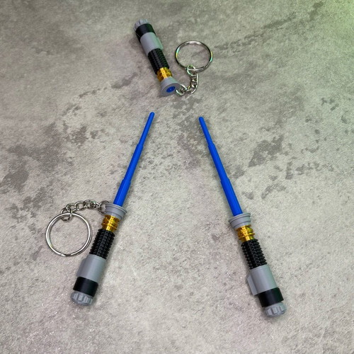 Star Wars Lightsaber Keychain foldable new