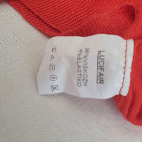 Lucifair women's t-shirt new coral color summer size M