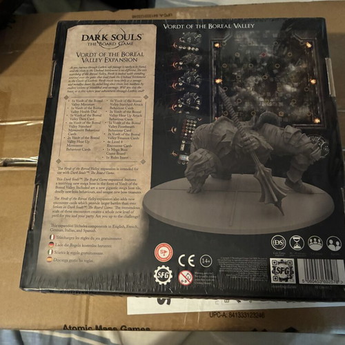 Dark Souls Vordt of the Boreal Valley Expansion board game, sealed