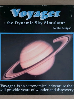 Voyager The Dynamic Sky Simulator like new, Amiga