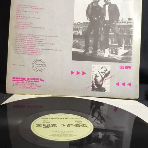 Man 2 Man Meet Man Parrish Male Stripper vinyl used