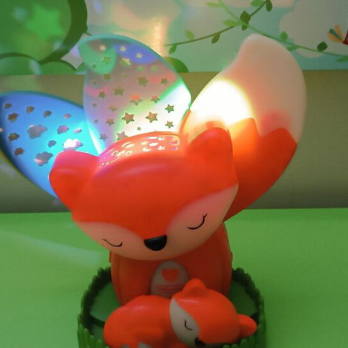 Infantino Fox Musical Projector Night Light used