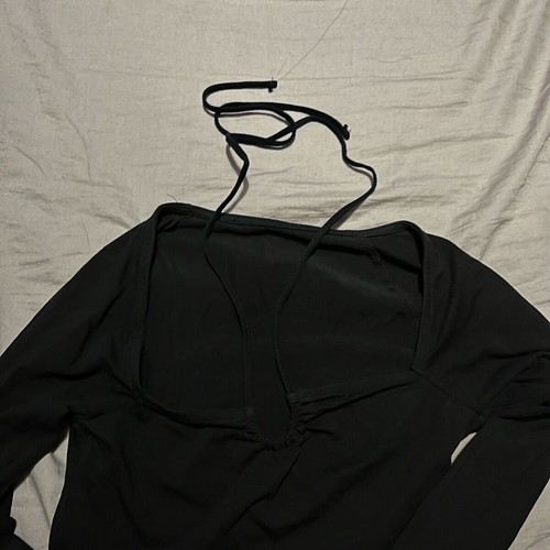 Stradivarius black top like new, size M