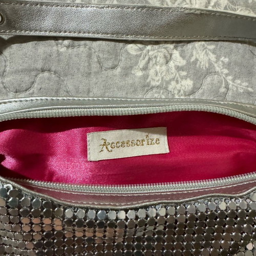 Small metallic shoulder bag Accessorize new