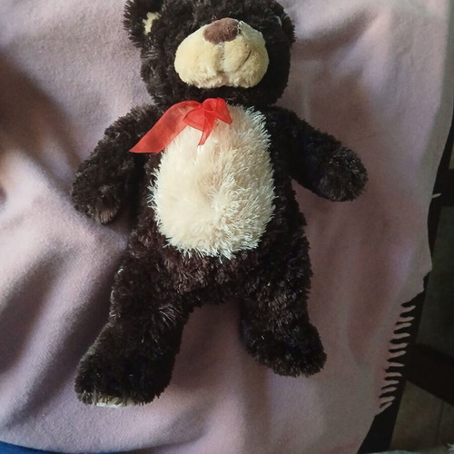 Brown teddy bear plush toy
