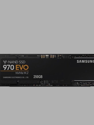 Samsung EVO 970 256GB M.2 SSD used, excellent condition