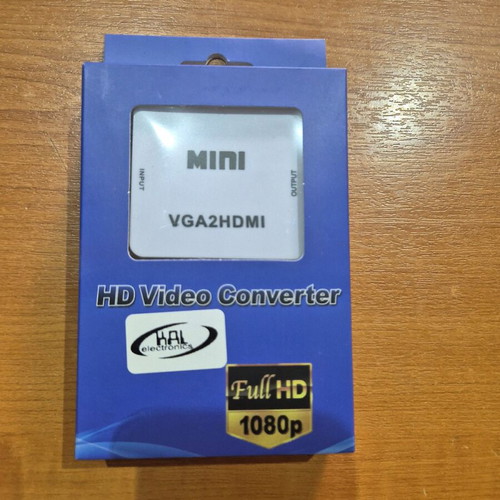 Mini VGA2HDMI HD video converter new, in original packaging