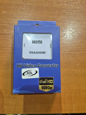Mini VGA2HDMI HD video converter new, in original packaging