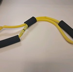 Exercise Band used, yellow
