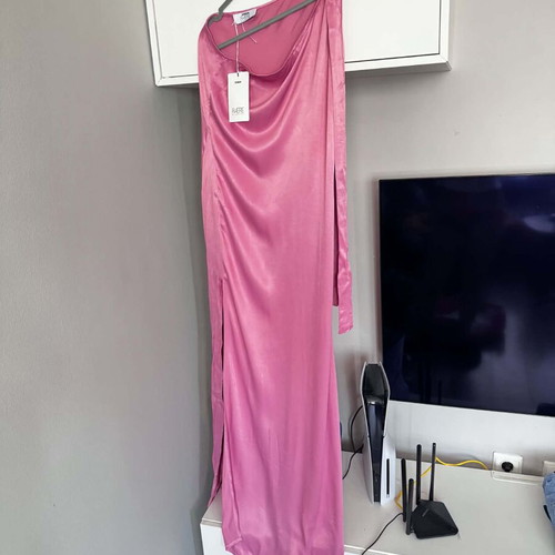 Raere by Lorena Rae Pink Satin Dress New, Size L