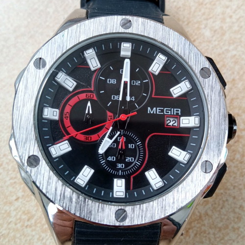 Megir men's watch used sport