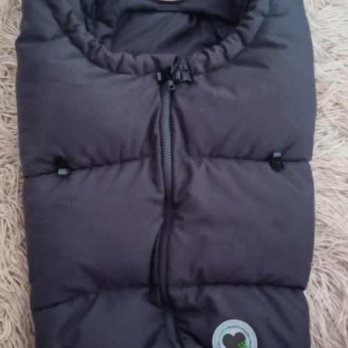 Mucki footmuff by Odenwälder BabyNest like new, light gray